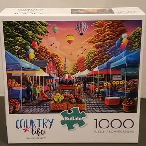 New Farmers Market Country Life 1000pc Puzzle